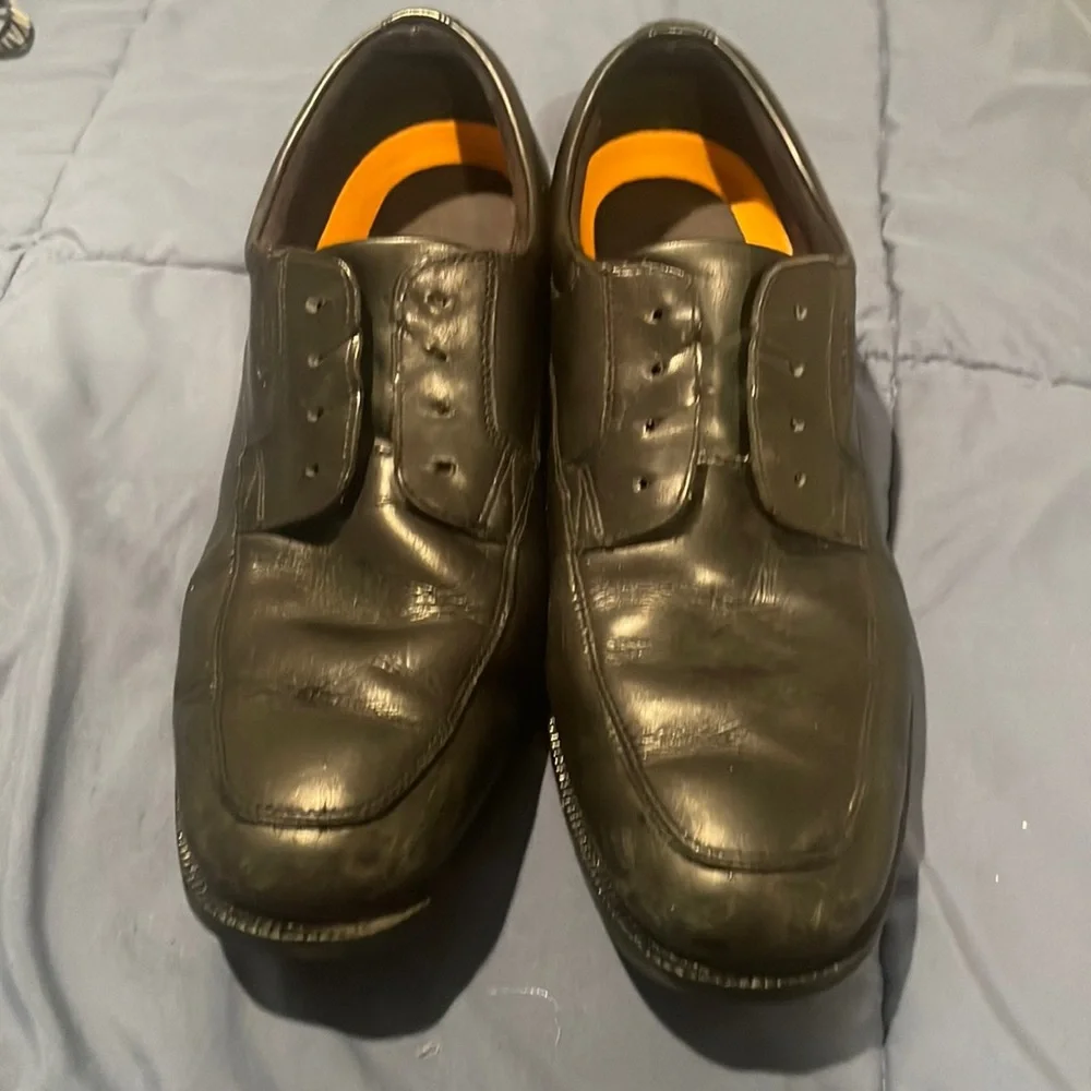Black Rockport Mens Dress Shoes Size 12 - Picture 1 of 4